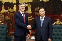 Phó Thủ tướng Thường trực Phạm Gia Túc tiếp Bộ trưởng Ngoại giao Lithuania