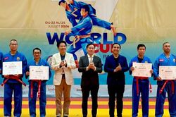 Nghệ sĩ Quyền Linh: Vovinam là cầu nối đưa văn hóa Việt Nam đến với bạn bè quốc tế