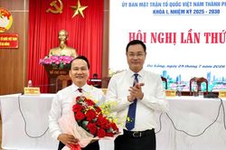 Ông Nguyễn Đình Vĩnh giữ chức vụ Chủ tịch Ủy ban Mặt trận Tổ quốc Việt Nam thành phố Đà Nẵng