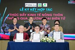 Kênh thương mại điện tử TikTok Shop triển khai nhiều giải pháp thúc đẩy kinh tế nông thôn