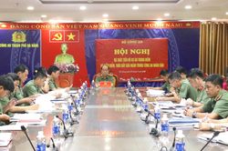 Rà soát dự án trọng điểm, thúc đẩy giải ngân phục vụ hiệu quả công tác bảo đảm an ninh, trật tự