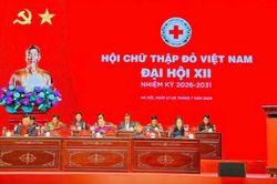 Hôm nay 28-7: Đại hội Hội Chữ thập đỏ Việt Nam lần thứ XII tiến hành phiên trọng thể