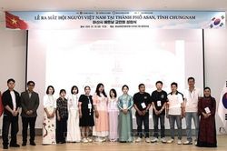 Ra mắt Hội Người Việt Nam tại Asan, tăng cường gắn kết cộng đồng ở Hàn Quốc