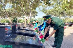 Tiếp nối mạch nguồn tri &acirc;n c&aacute;c Anh h&ugrave;ng, liệt sĩ