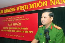 Nâng cao chất lượng công tác kiểm tra, giám sát, xây dựng Đảng bộ C05 trong sạch, vững mạnh