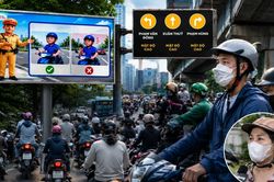 Trải nghiệm bảng điện tử giao thông mới ở Hà Nội: Có thực sự hữu ích?