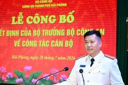 Công an Hải Phòng có tân Phó Giám đốc