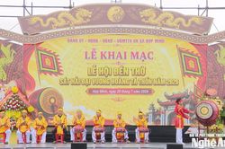 Khai mạc Lễ hội Đền thờ Sát Hải Đại vương Hoàng Tá Thốn