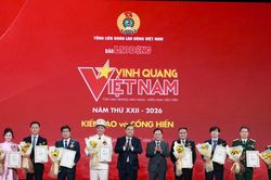 Vinh quang Việt Nam 2026: Tôn vinh những điển hình 'kiến tạo và cống hiến'
