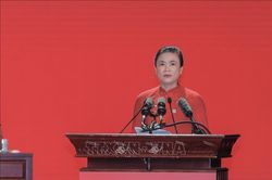 B&agrave; Đỗ Thị Thu Thảo t&aacute;i đắc cử Chủ tịch Trung ương Hội Chữ thập đỏ Việt Nam kh&oacute;a XII