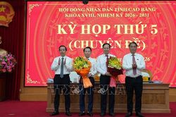 &Ocirc;ng Lương Tuấn H&ugrave;ng được bầu l&agrave;m Ph&oacute; Chủ tịch UBND tỉnh Cao Bằng