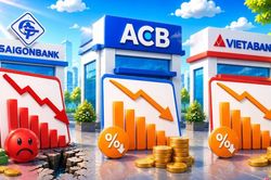Saigonbank báo lỗ, lợi nhuận ACB và VietABank giảm hai con số