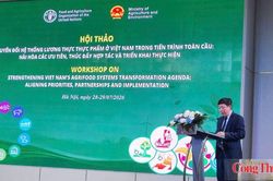 Việt Nam thúc đẩy hệ thống lương thực thực phẩm bền vững