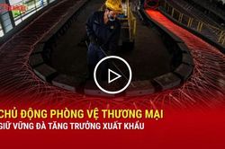 Chủ động ph&ograve;ng vệ thương mại giữ vững đ&agrave; tăng trưởng xuất khẩu