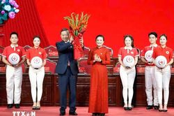 Tổng B&iacute; thư, Chủ tịch nước T&ocirc; L&acirc;m giữ cương vị Chủ tịch danh dự Hội chữ thập Đỏ
