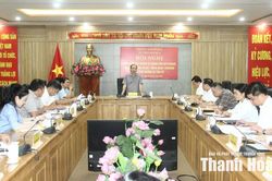 Tổ theo dõi số 4 của Ban Thường vụ Tỉnh ủy triển khai nhiệm vụ Quý III/2026