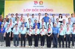 Hơn 130 cán bộ Đội ở An Giang tham gia bồi dưỡng nghiệp vụ