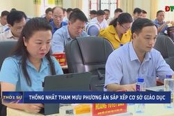 Thống nhất tham mưu phương án sắp xếp cơ sở giáo dục