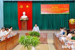 Đồng chí Phan Văn Thắng: Mỗi tổ chức đảng là một 'pháo đài', một khu vực phòng thủ vững chắc trong bảo vệ nền tảng tư tưởng của Đảng