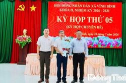 Đồng chí Nguyễn Công Trứ giữ chức Phó Chủ tịch UBND xã Vĩnh Bình