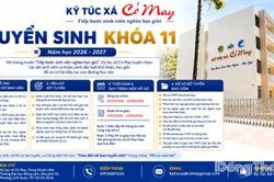 Ký túc xá Cỏ May tuyển chọn sinh viên vượt khó học giỏi vào ở miễn phí năm học 2026 - 2027