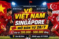 Vé trận Việt Nam vs Singapore bán ở đâu, giá bao nhiêu?
