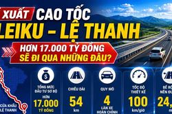 Infographic Đề xuất cao tốc Pleiku - Lệ Thanh hơn 17.000 tỷ đồng sẽ đi qua những đâu?