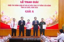 Lễ trao giải Cuộc thi Chính luận về bảo vệ nền tảng tư tưởng của Đảng năm 2026