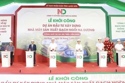 Khởi công Dự án Đầu tư xây dựng Nhà máy sản xuất gạch ngói Na Dương