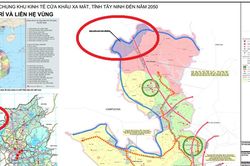Quy hoạch Khu kinh tế cửa khẩu Xa Mát gần 35.000 ha tại Tây Ninh đến năm 2050