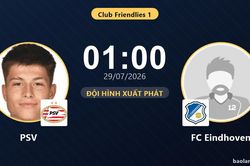 Nhận định PSV vs FC Eindhoven: đội h&igrave;nh dự kiến