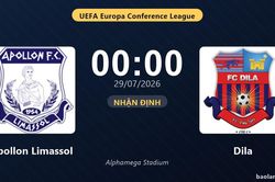 Nhận định Apollon Limassol vs Dila: đội h&igrave;nh dự kiến