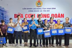 Tổ chức chương trình 'Bữa cơm công đoàn' tại các doanh nghiệp