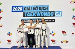 Taekwondo Huế ghi dấu ấn tại giải thanh thiếu niên Quốc gia 2026