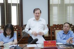 Bộ Văn hóa, Thể thao và Du lịch làm việc về Đề án xây dựng 'Thành phố Nhiếp ảnh Việt Nam'