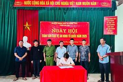 Tuy&ecirc;n Quang: X&atilde; v&ugrave;ng cao Hồng Th&aacute;i giữ vững an ninh trật tự