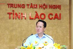 Đo&agrave;n gi&aacute;m s&aacute;t của Ủy ban D&acirc;n nguyện v&agrave; Gi&aacute;m s&aacute;t l&agrave;m việc với UBND tỉnh L&agrave;o Cai