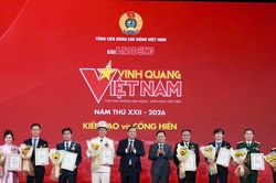 Vinh quang Việt Nam 2026: Những biểu tượng sống động cho ý chí, trí tuệ và khát vọng vươn lên