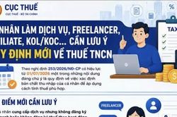 Freelancer, affiliate, KOL nộp thuế 7% hay theo biểu lũy tiến đến 35%?