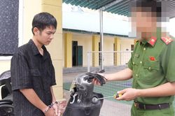 Bắt đối tượng gây ra nhiều vụ trộm vàng, tài sản trị giá hàng trăm triệu đồng