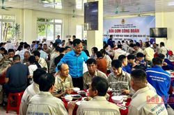 Công ty Cổ phần Gang thép Cao Bằng tổ chức 'Bữa cơm Công đoàn' năm 2026