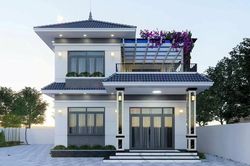 Chi phí xây nhà 2 tầng mái Nhật 100m² bao nhiêu?