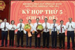 Gi&aacute;m đốc Sở X&acirc;y dựng được bầu l&agrave;m Ph&oacute; Chủ tịch UBND tỉnh Cao Bằng