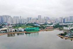 Loạt hồ chứa nước 'khổng lồ' giải quyết úng ngập mùa mưa ở phía Tây Hà Nội
