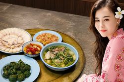 Mâm cơm mùa hè của Phương Oanh khiến chị em xôn xao