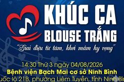 'Khúc ca Blouse trắng' khởi động hành trình tri ân tại Bệnh viện Bạch Mai cơ sở mới