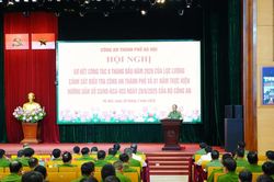 Công an Hà Nội: Chủ động phòng ngừa các loại tội phạm từ sớm, từ xa