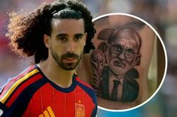 Cucurella xăm hình HLV tuyển Tây Ban Nha sau chức vô địch World Cup