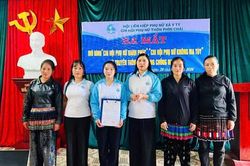 L&agrave;o Cai: Y T&yacute; ra mắt m&ocirc; h&igrave;nh 'Chi hội phụ nữ hạnh ph&uacute;c - phụ nữ kh&ocirc;ng ma t&uacute;y'