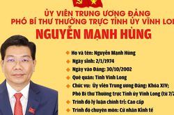 Tiểu sử đồng ch&iacute; Nguyễn Mạnh H&ugrave;ng, t&acirc;n Ph&oacute; B&iacute; thư Thường trực Tỉnh ủy Vĩnh Long